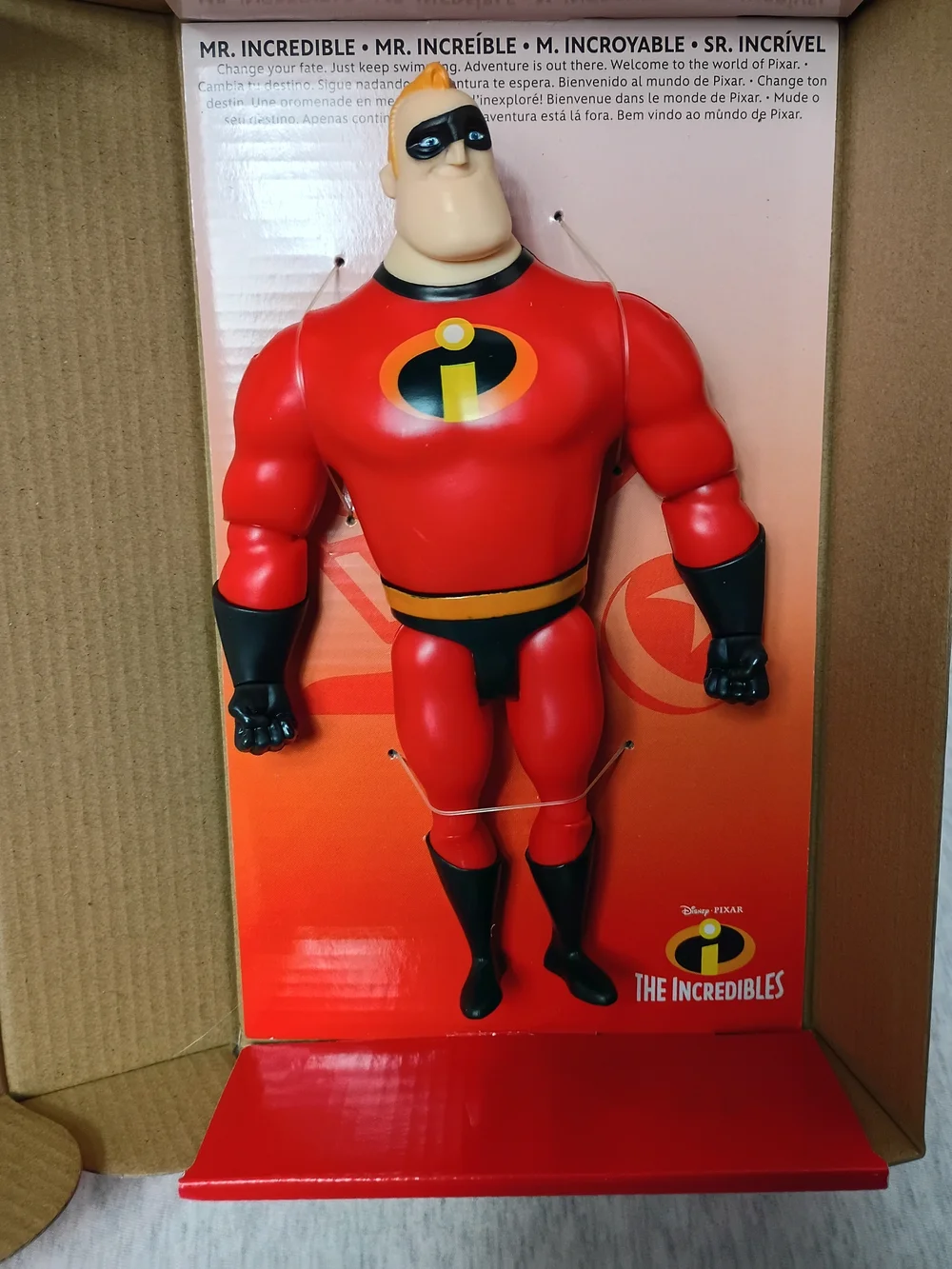 Disney Pixar Mr. Incredible Figure Incredibles Toys Pixar Posable